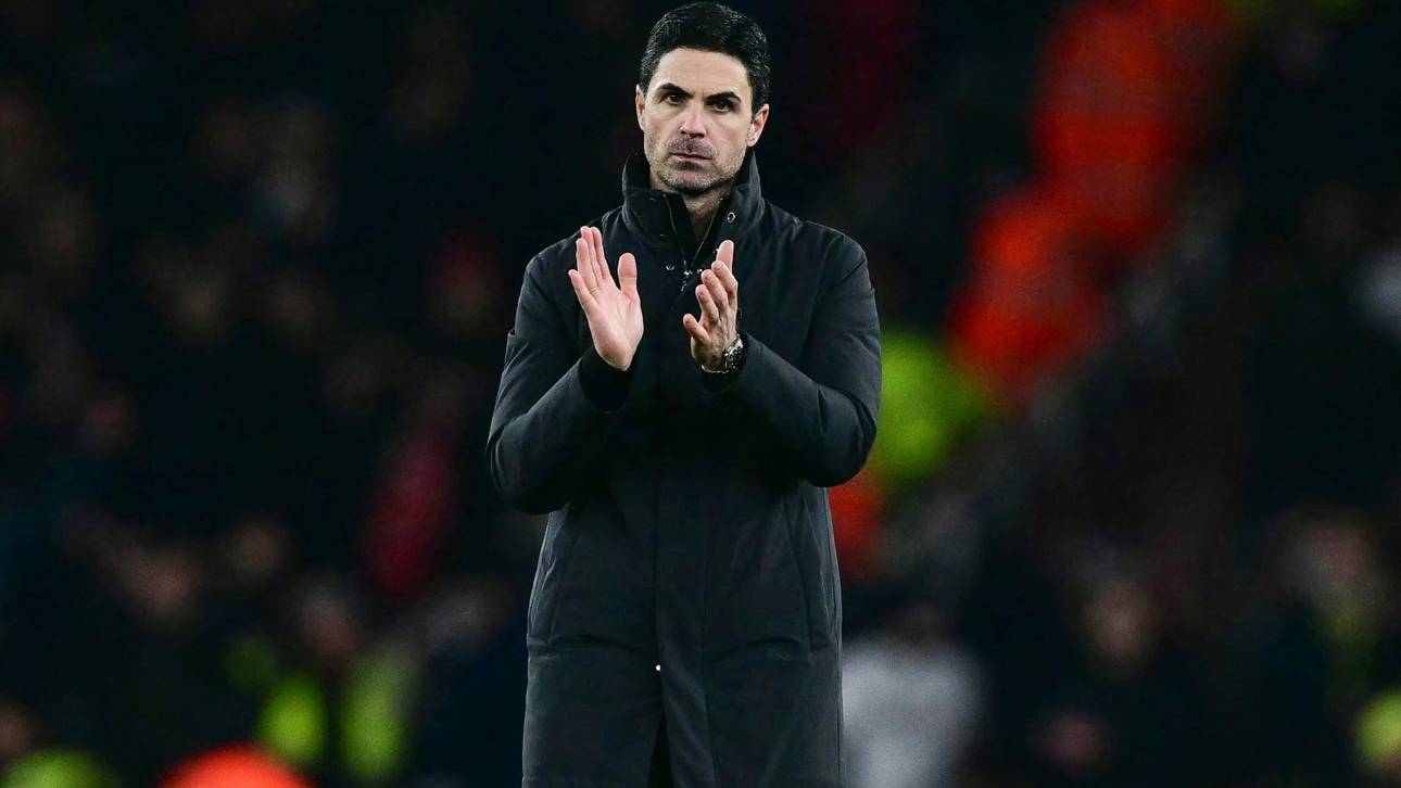 Arsenal-Coach Mikel Arteta bleibt optimistisch