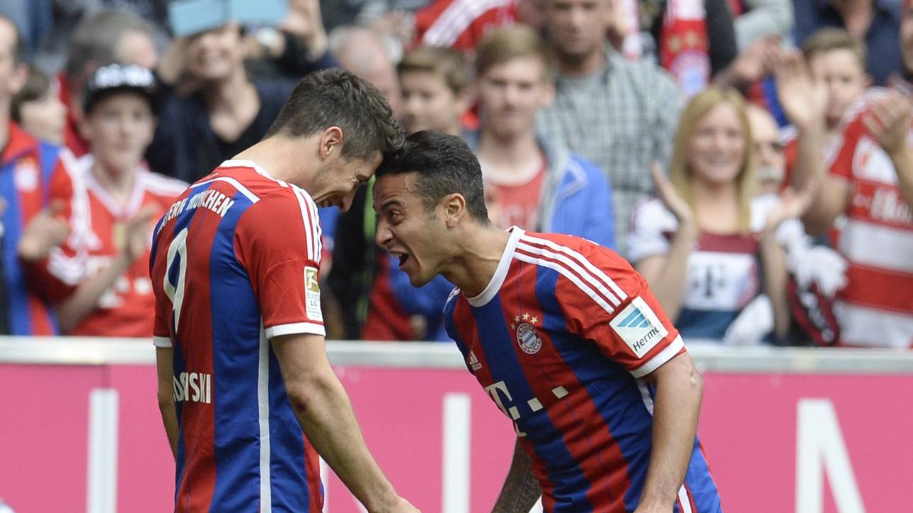 Lewandowskis Gala lässt B-Elf jubeln