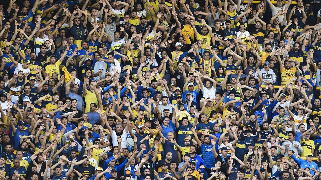 Boca-Fans heizen Team vor Finale ein