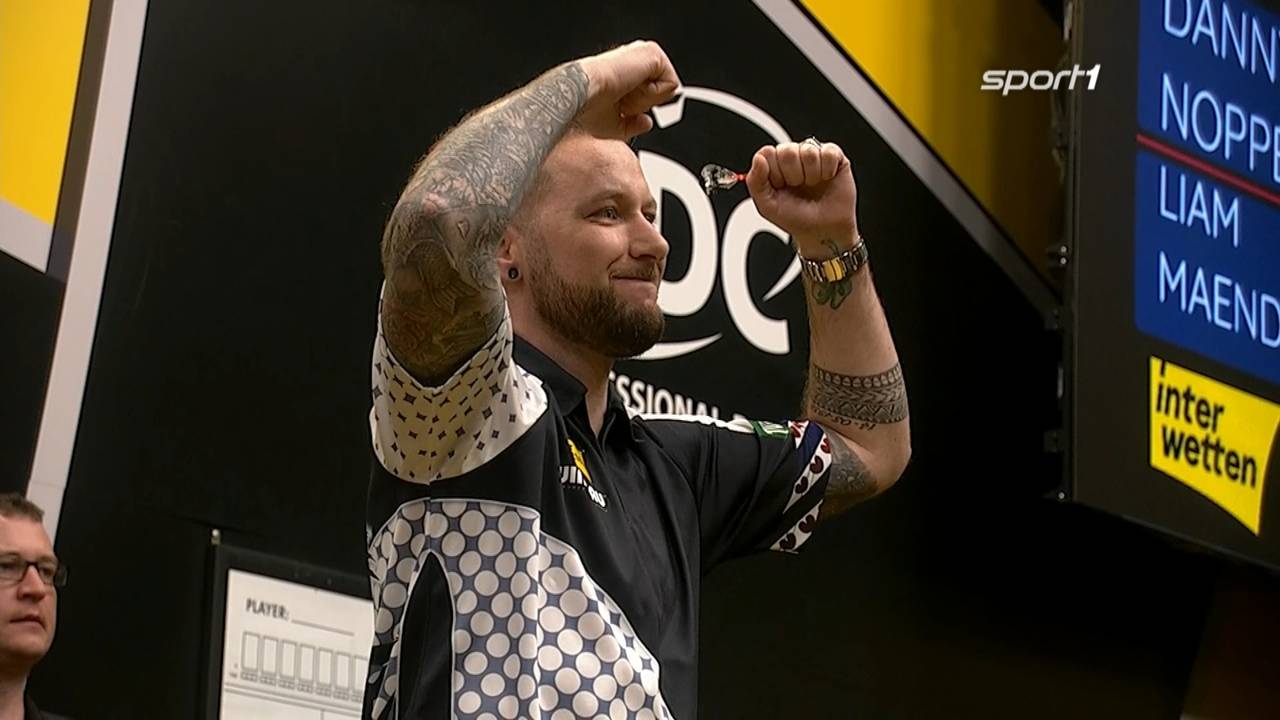 German Darts Grand Prix: Danny Noppert besiegt Liam Maendl-Lawrance mit 6:5