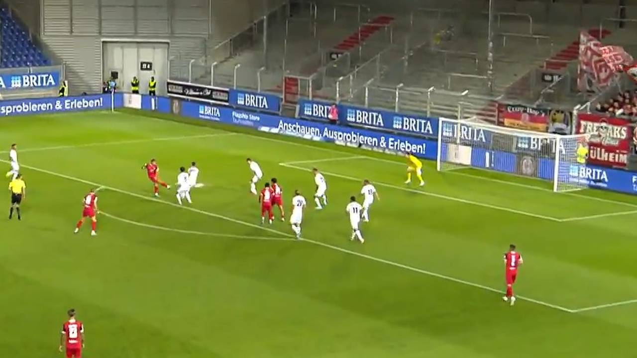 Dieses Tor-Spektakel ist Werbung für die 3.Liga