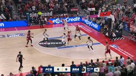 Die BBL-Highlights der Basketball-Partie FC Bayern München Basketball - Basketball Löwen Braunschweig im Video.