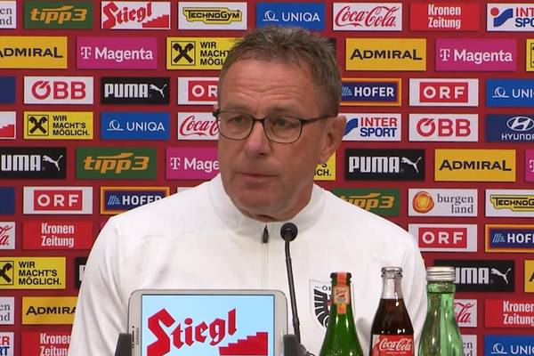 Diese pikante Rangnick-PK sorgt für jede Menge Wirbel