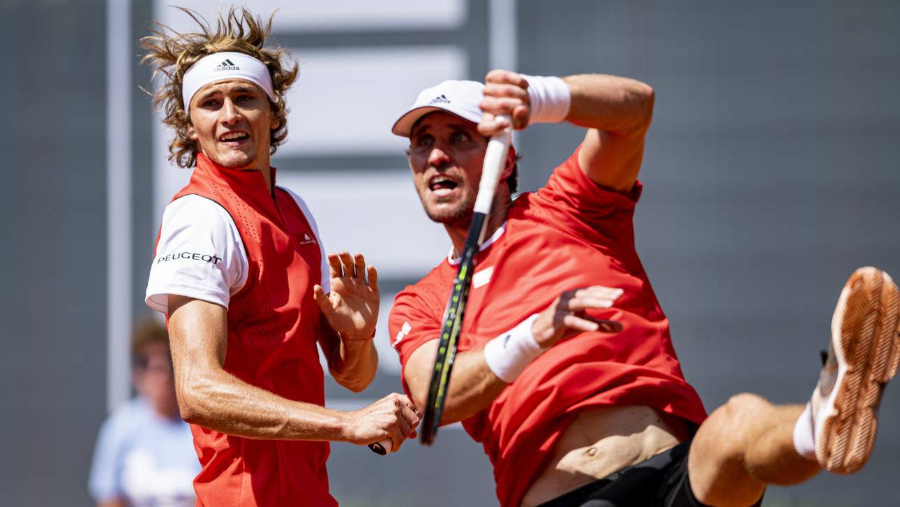 Zverevs raus, Krawietz/Mies weiter