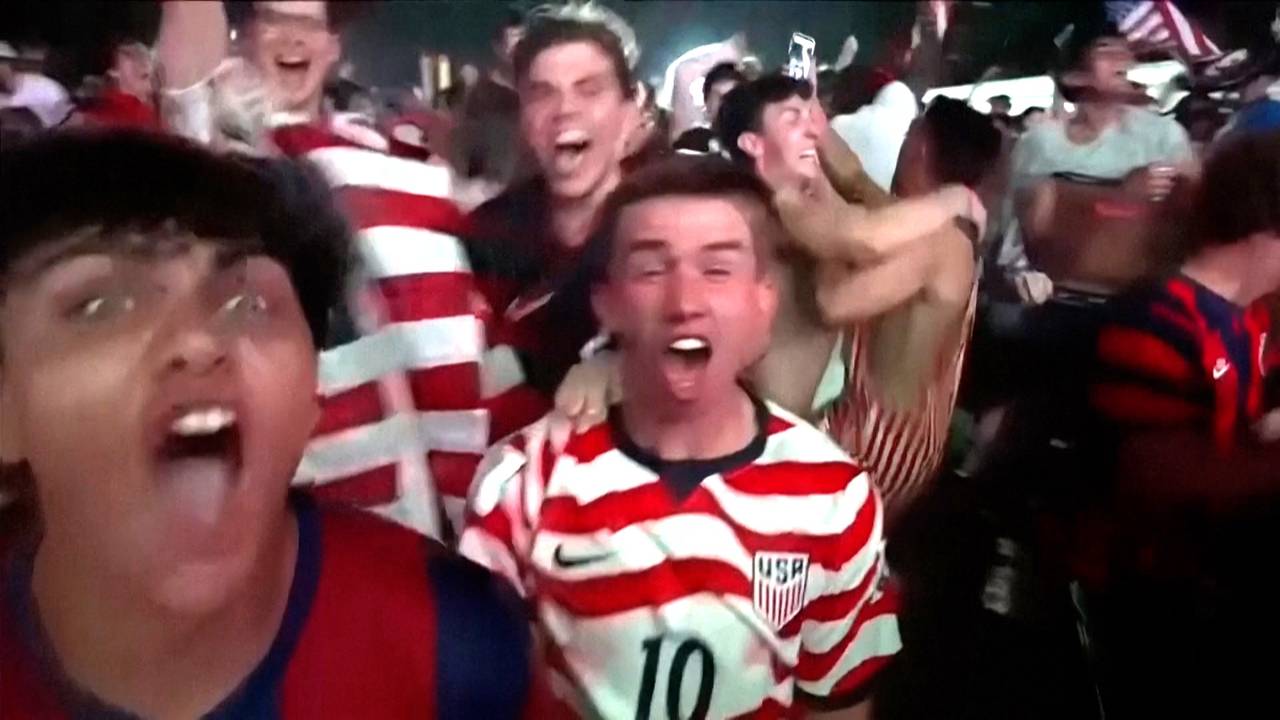 Pure Ekstase: US-Fans rasten nach Abpfiff völlig aus