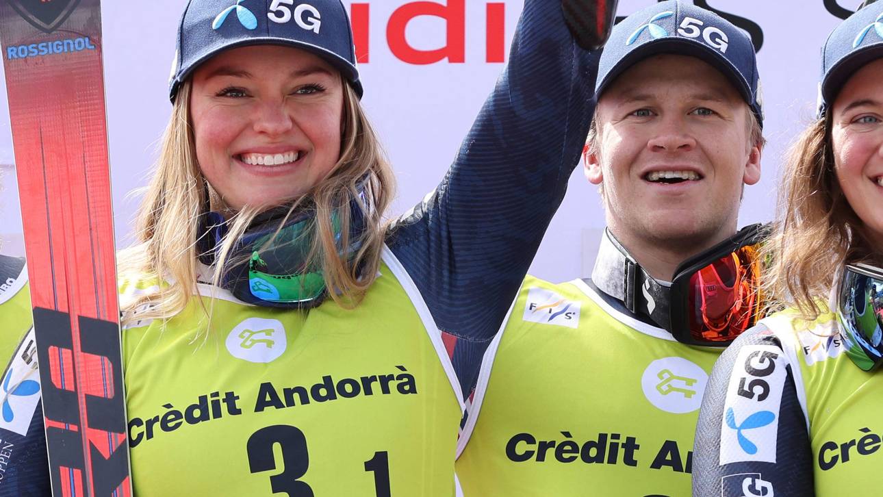 Thea Louise Stjernesund und Timon Haugan sind nun auch privat ein Team