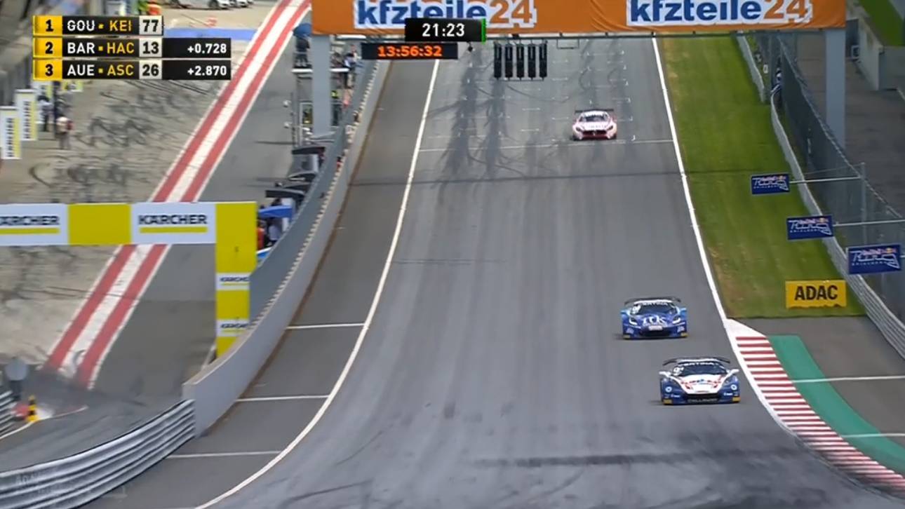 GT-Masters: Auer verpasst Podium