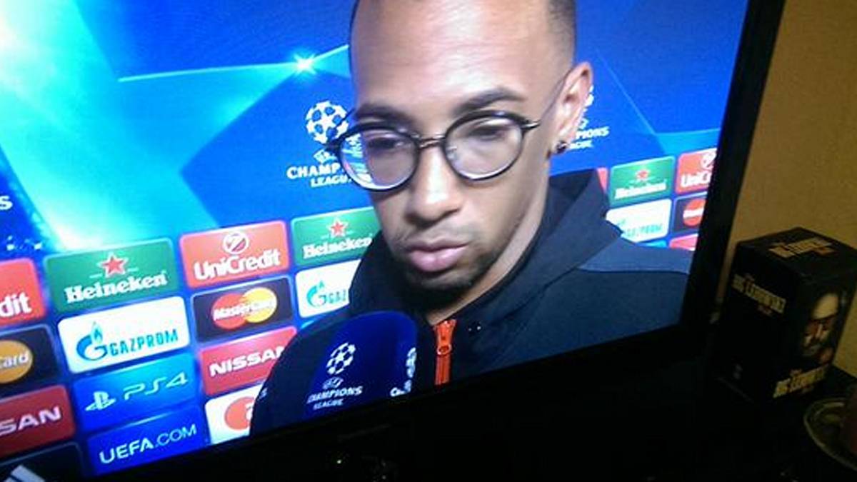 Seine Ähnlichkeit mit Steve Urkel aus der TV-Sitcom "Alle unter einem Dach" wird nach dem Spiel mal wieder zum Thema: "Da ham wir's, Steve Urkel war Schuld."