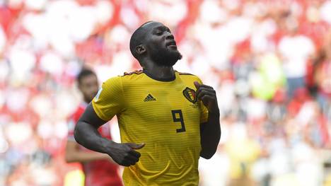 Romelu Lukaku traf bei dieser WM bereits viermal für Belgien