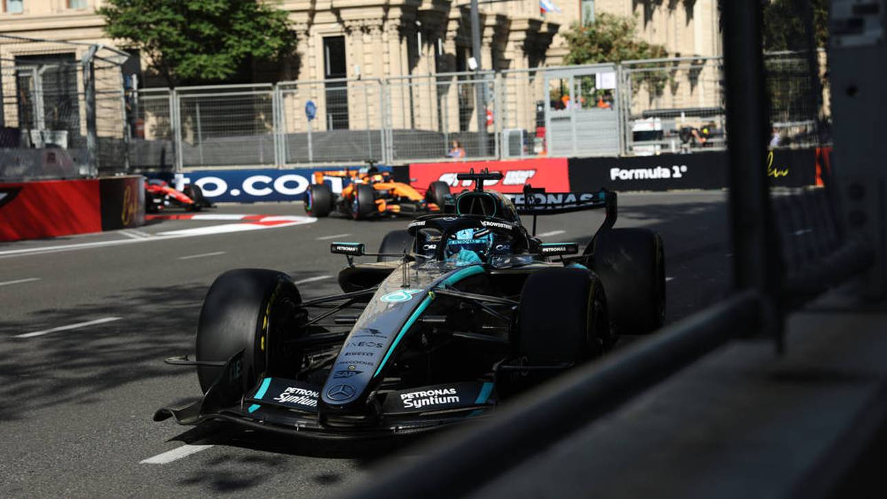 Russell schafft Neustart in Baku – Antonelli Fünfter