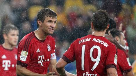 Mario Götze (r.) wechselte 2013 zum FC Bayern München Mario Götze