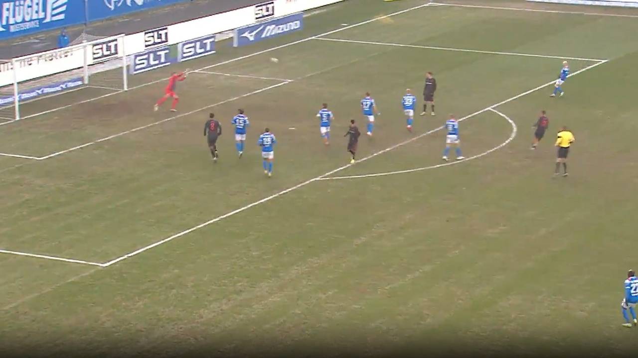 Hansa Rostock - FC Ingolstadt 04 | Highlights der 3. Liga im Video