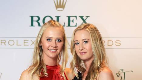 Nelly Korda (l.) und Jessica Korda sind die Töchter des Ex-Tennis-Profis Petr Korda