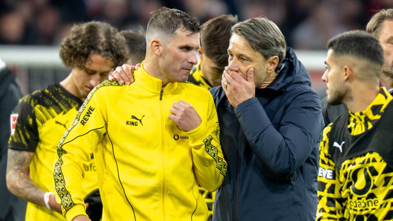 Pascal Groß (l.) galt beim BVB lange als Liebling von Trainer Niko Kovac