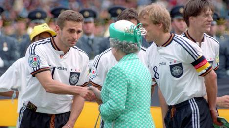 Stefan Kuntz traf bei der EM 1996 die Queen - und das Tor