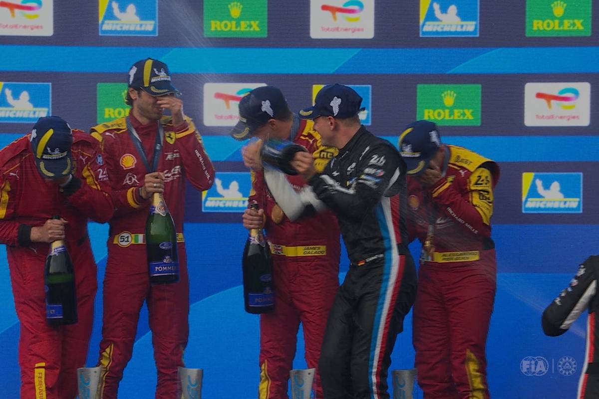 Mick Schumacher kann beim zweiten Saisonlauf der Langstrecken-Weltmeisterschaft WEC mit seinem Alpine-Team einen Erfolg einfahren. Ferrari feiert in der Hypercar-Klasse einen Heimsieg, während Valentino Rossi in der LMGT3 vor den Tifosi zum tragischen Helden wird. 