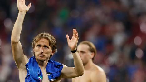 Luka Modric lässt seine Zukunft im Nationaltrikot offen