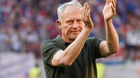 Für Christian Streich ist es das letzte Spiel mit Freiburg