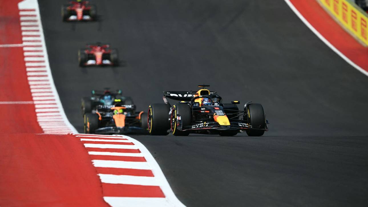 Formel 1: Verstappen gewinnt Sprint von Austin