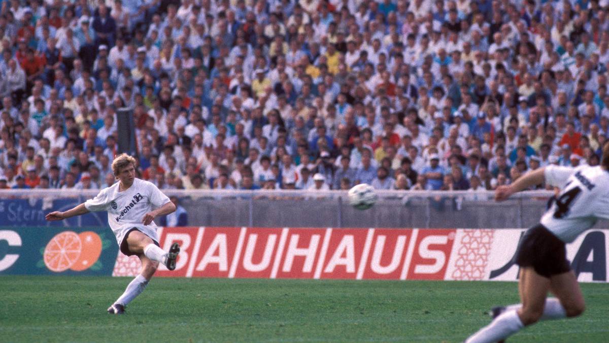 Lajos Detari: Seinen wichtigsten Treffer erzielte der langjährige Frankfurt 1988 im Finale des DFB-Pokals. Damals schoss er die Eintracht zum 1:0-Erfolg - natürlich per Freistoß