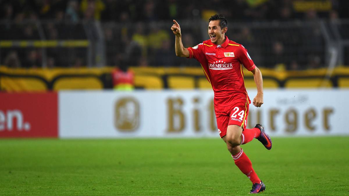 2. PLATZ: Steven Skrzybski (Union Berlin) - 14 Tore