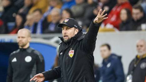 Sebastian Hoeneß ist aktuell bei einem Bundesligisten im Gespräch, für den er schon einmal gearbeitet hat. Verlässt der Erfolgstrainer den VfB zur neuen Saison?