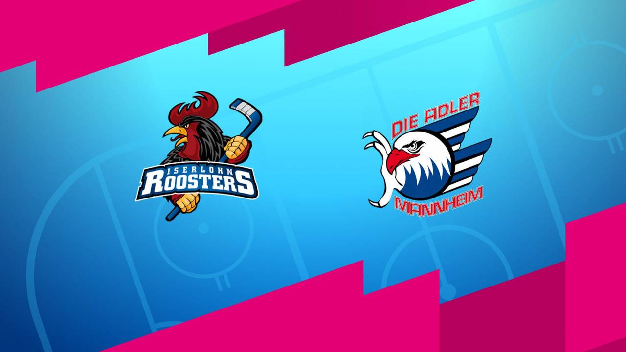 Iserlohn Roosters - Adler Mannheim (Highlights)