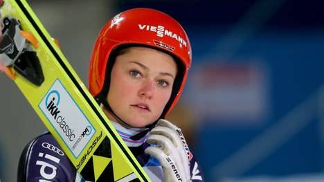 Carina Vogt Skispringen Oberstdorf