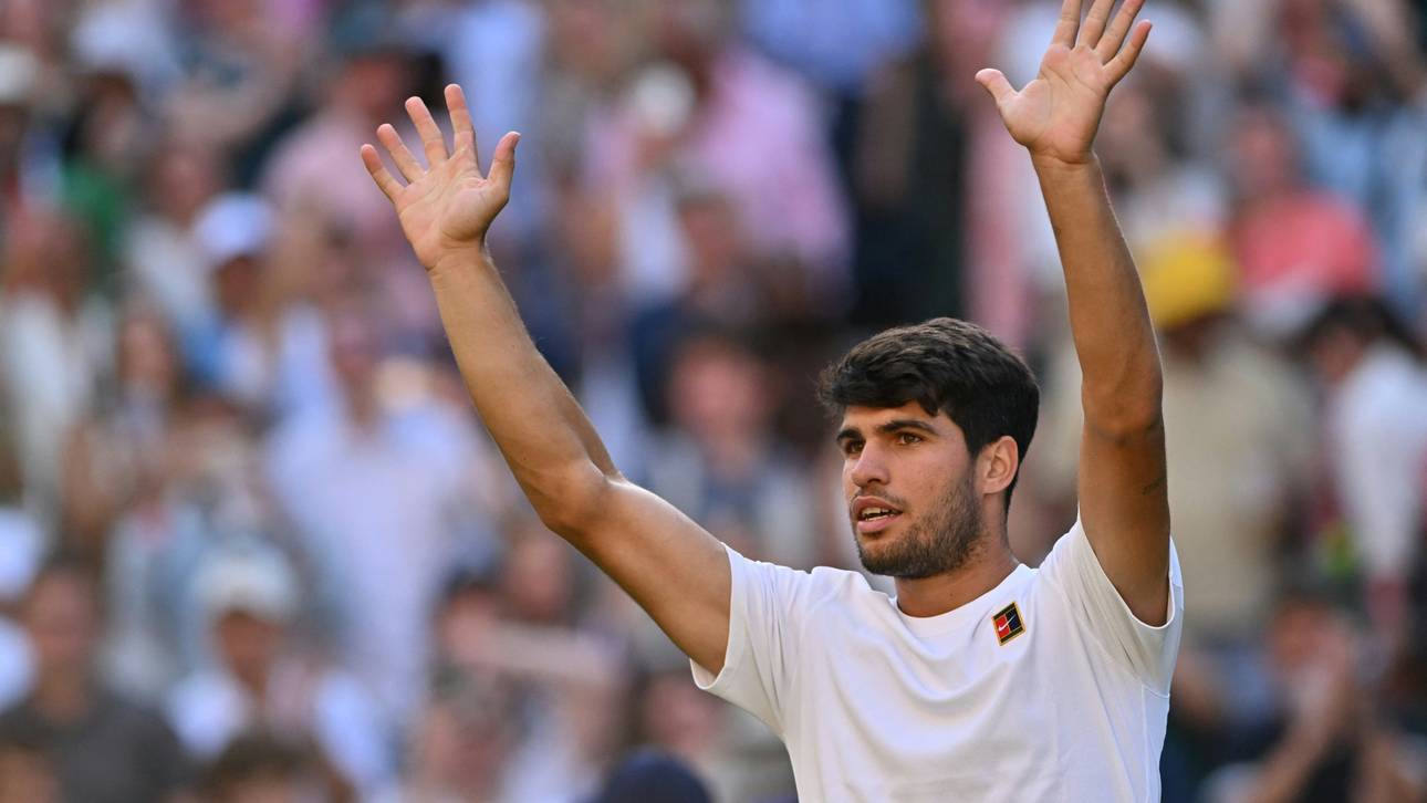 Alcaraz mit Machtdemonstration