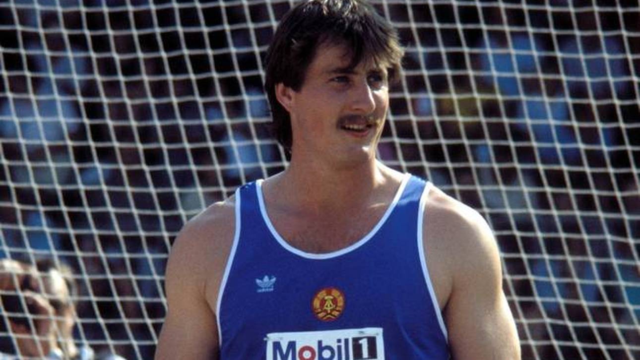 Jürgen Schult im Jahr 1988