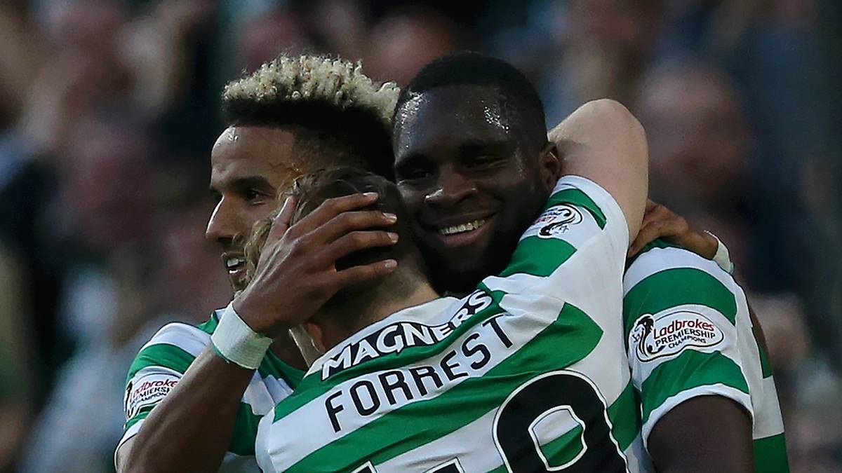 PLATZ 12: Odsonne Edouard und James Forrest (21, Celtic Glasgow): Forrest 6, 5
Edouard 7, 3