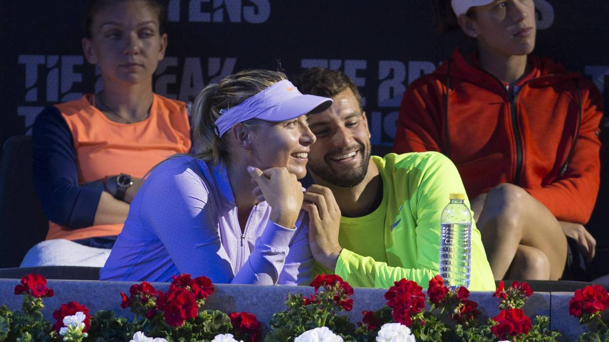 MARIA SHARAPOVA und GRIGOR DIMITROV: Zwei Jahre hielt die Beziehung der ehemaligen Weltranglistenersten Sharapova mit dem bulgarischen Tennisspieler Dimitrov. Nachdem sie sich bei den Madrid Open 2013 kennengelernt hatten, war 2015 bereits wieder Schluss