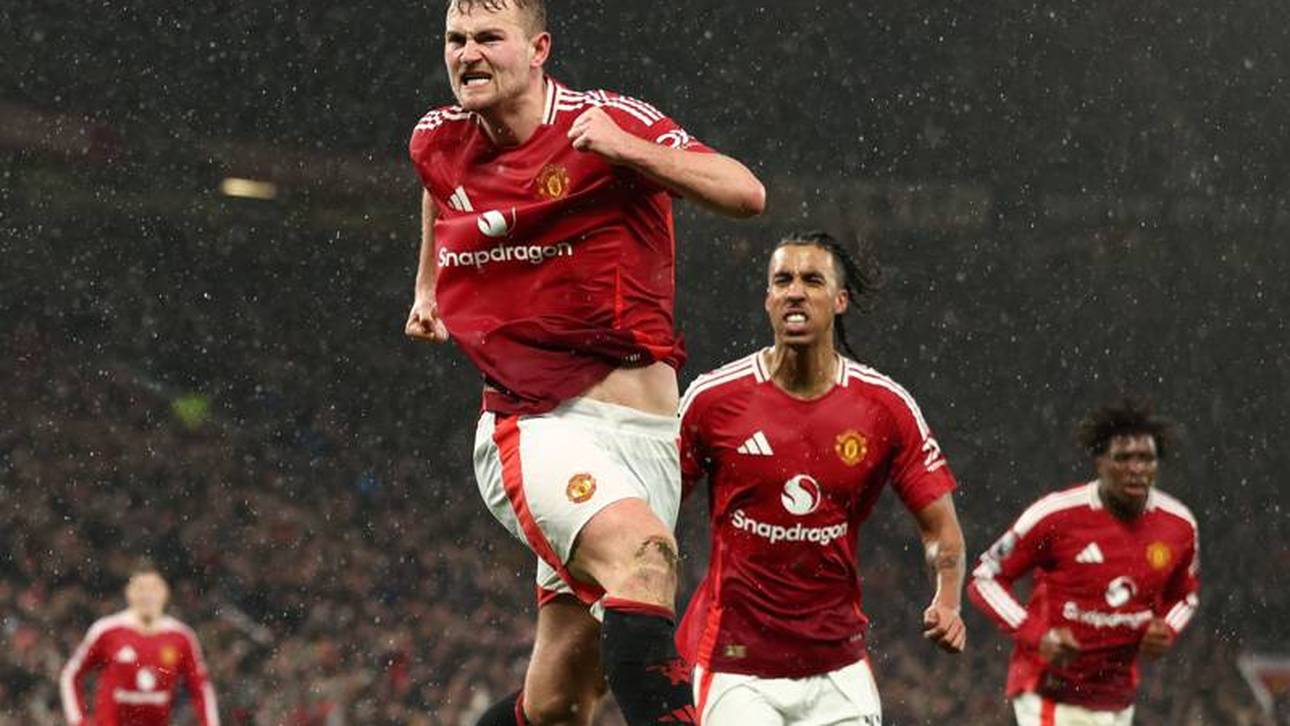 Wilde United-Partie! De Ligt trifft