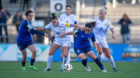 Abstiegsduell in der Frauen-Bundesliga