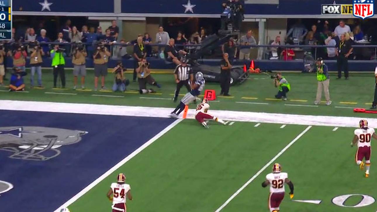 Williams’ irrer Touchdown im Video