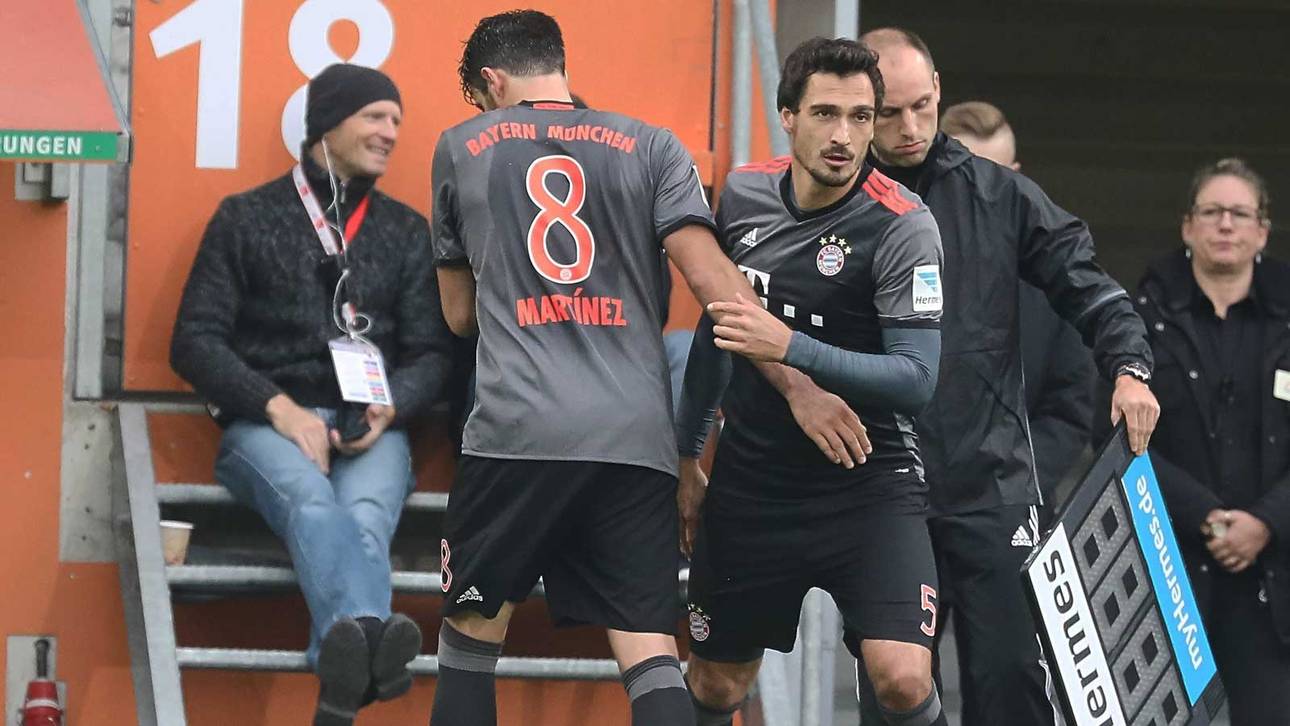 Sorge um ausgewechselten Martinez