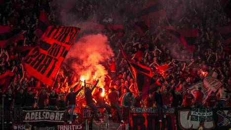 In der Bundesliga verwenden Fans oftmals Pyrotechnik