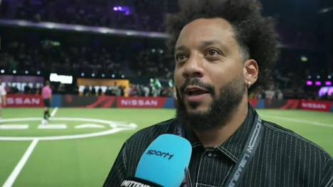 Real-Legende Marcelo spricht am Rande der Icon League über den Abschied von Luka Modric und andere Legenden wie Sergio Ramos oder Cristiano Ronaldo, die die Königlichen in den letzten Jahren verlassen haben.