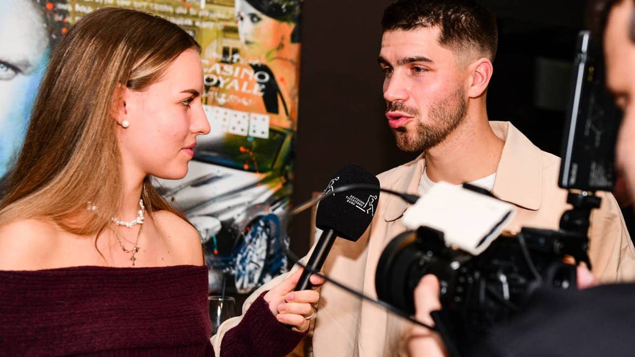 Annett Kaufmann sammelte bereits erste Erfahrungen, als sie ihren Mixedpartner interviewte