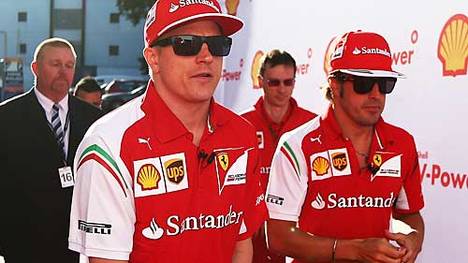 Ferrari will Kimi Räikkönen (l.) und Fernando Alonso halten