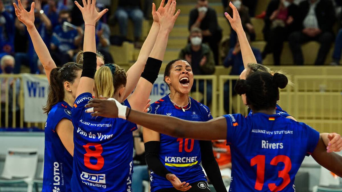Die Volleyballerinnen von Allianz MTV Stuttgart haben zum ersten Mal seit fünf Jahren wieder den DVV-Pokal gewonnen