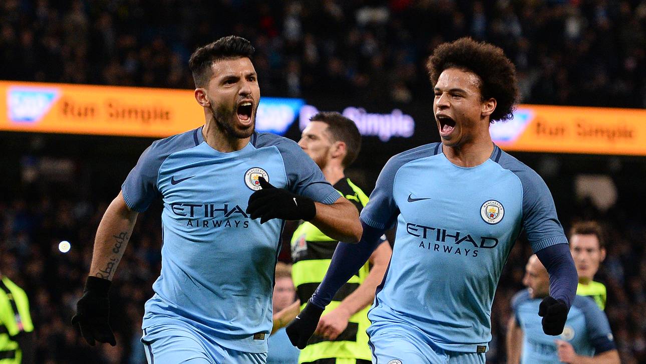 Sane schießt City ins Viertelfinale
