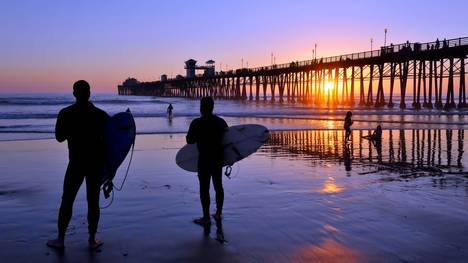 San Diego durch Studentenaugen sehen (und surfen)