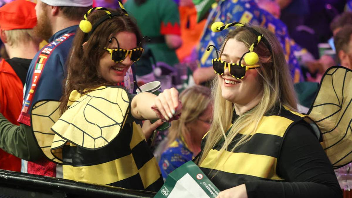 Auch Die "Ally-Pally-Wespen" sind am Start