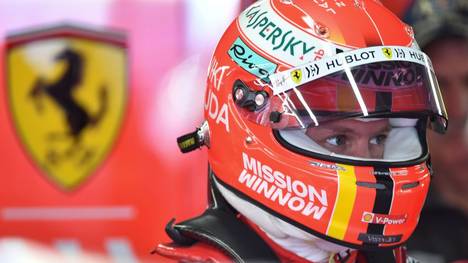 Sebastian Vettel fordert mehr Gestaltungsfreiheit für das Helmdesign