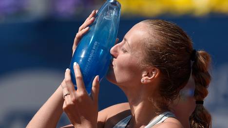 Petra Kvitova konnte erstmals das Turnier in Prag gewinnen