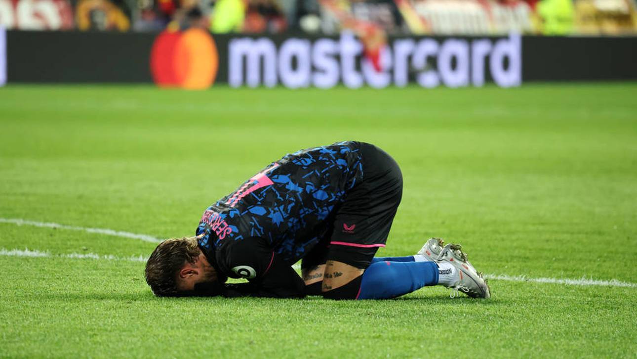 Sergio Ramos verpasste mit dem FC Sevilla auch die Europa League