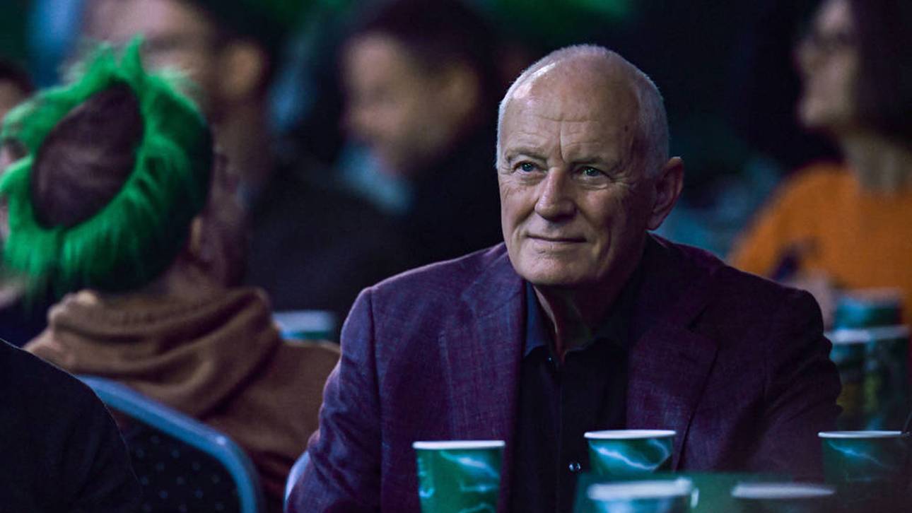 Barry Hearn bei der Darts-WM 2025