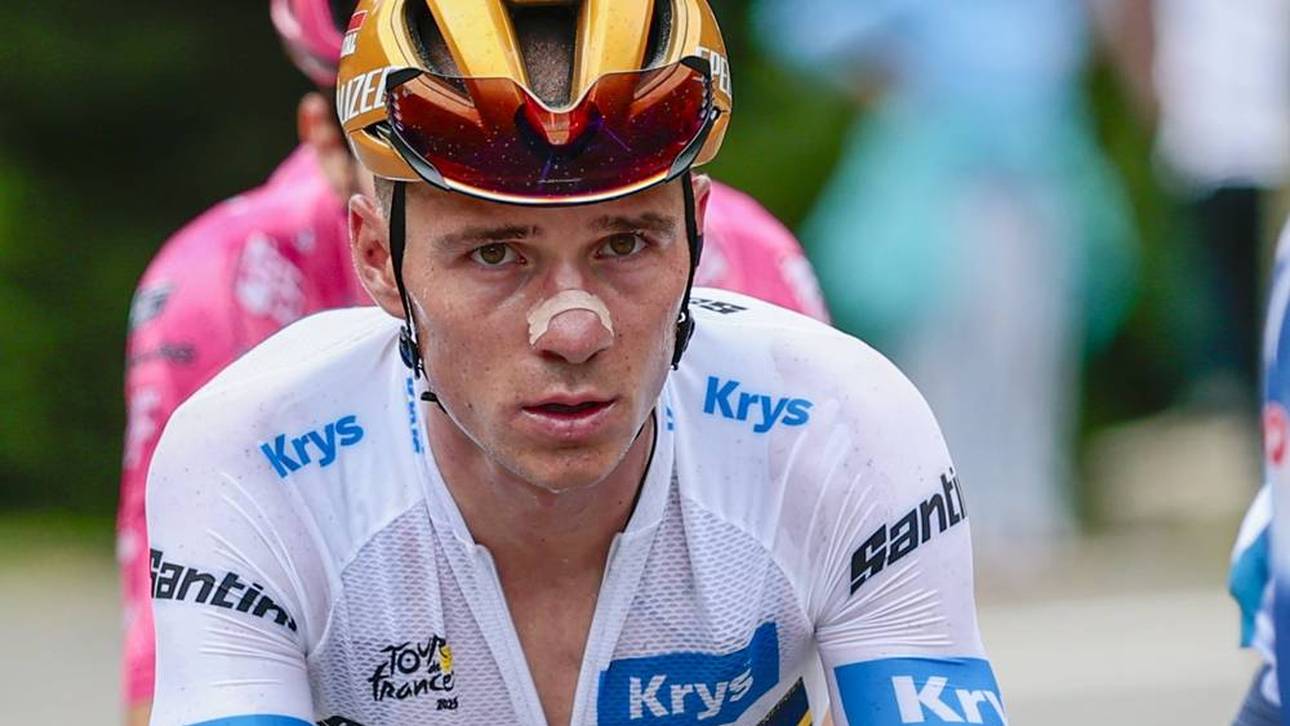 Evenepoel-Geste vor Aufgabe gefeiert