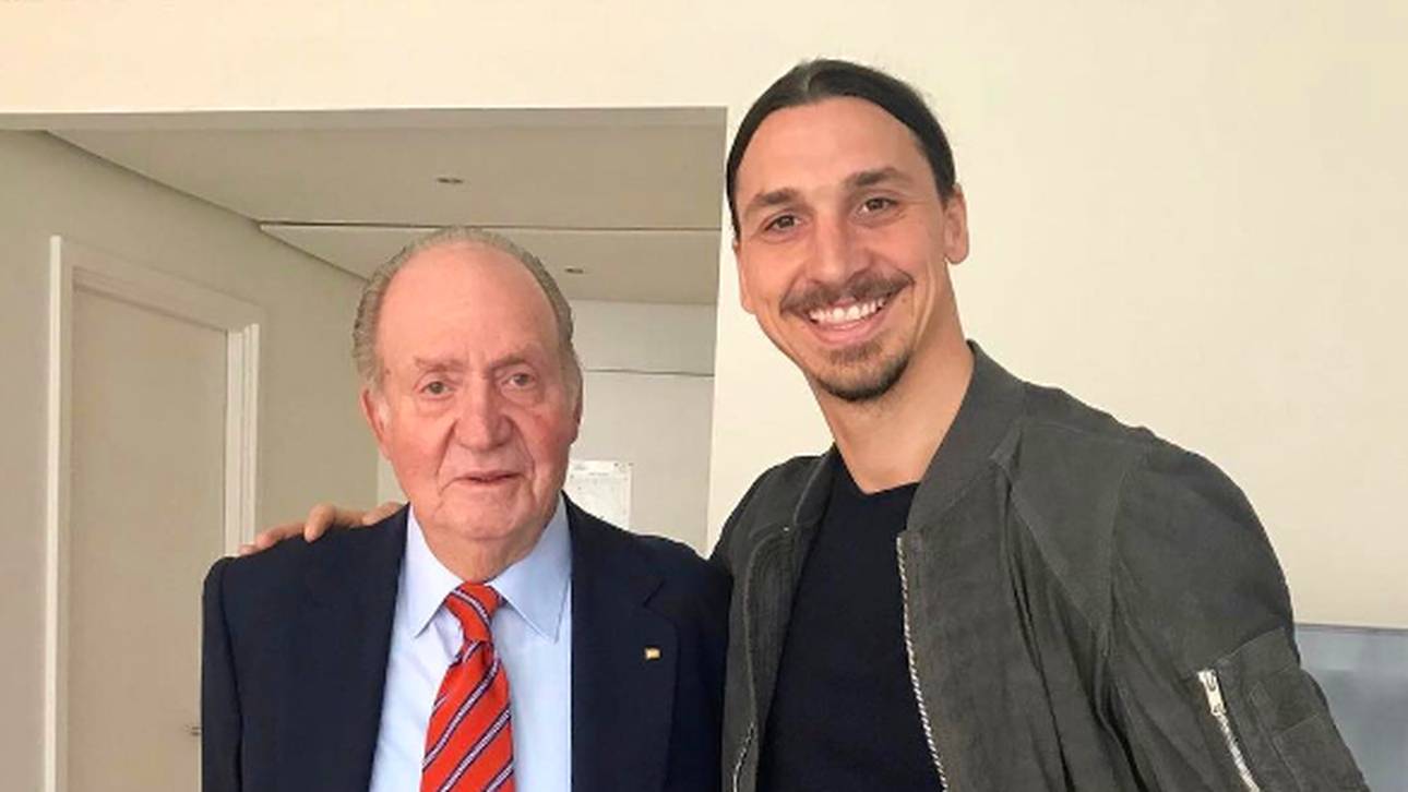 König trifft König: Typisch Zlatan!